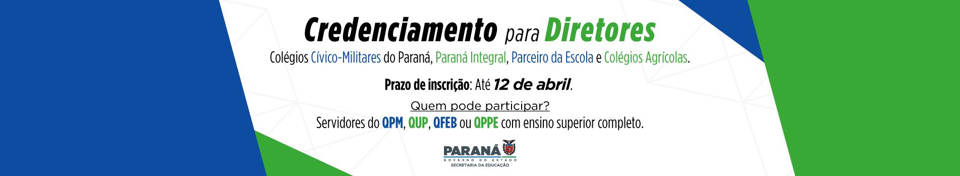 Credenciamento de Diretores