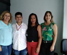 ESTUDANTE MINISTRA PALESTRA NO MINISTÉRIO PÚBLICO