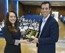SECRETÁRIO DE ESTADO DA EDUCAÇÃO VISITA CASCAVEL