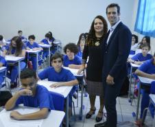 SECRETÁRIO DE ESTADO DA EDUCAÇÃO VISITA CASCAVEL