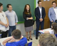 SECRETÁRIO DE ESTADO DA EDUCAÇÃO VISITA CASCAVEL