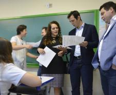 SECRETÁRIO DE ESTADO DA EDUCAÇÃO VISITA CASCAVEL