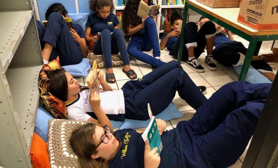 Das palavras para a vida: Projeto faz estudantes mergulharem na leitura Das palavras para a vida: Projeto faz estudantes mergulharem na leitura