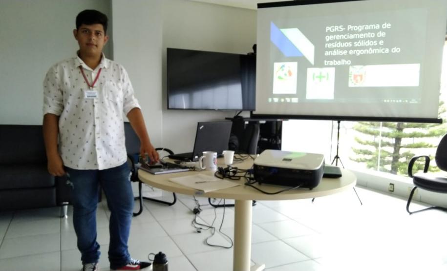 ESTUDANTE MINISTRA PALESTRA NO MINISTÉRIO PÚBLICO